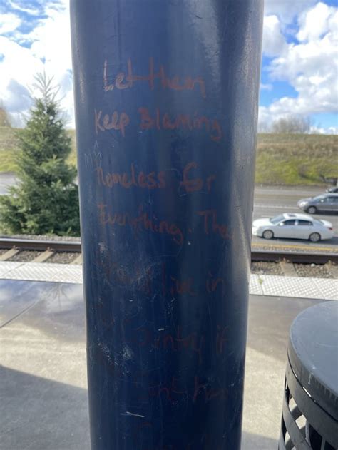 Train station graffiti : r/Portland