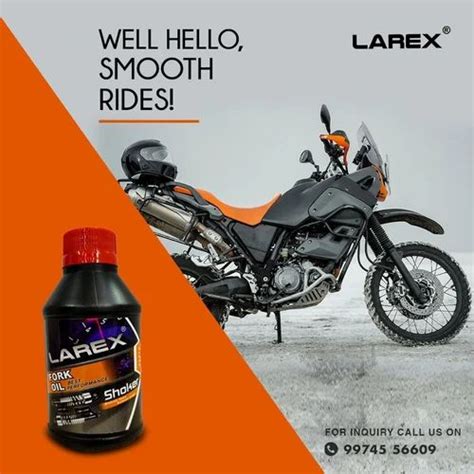 Larex Bike Shocker Oil Packaging Size Ml At Best Price In