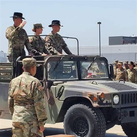 Maj P Curtis A Goller Assumes Command Of 1 18th Cavalry Squadron