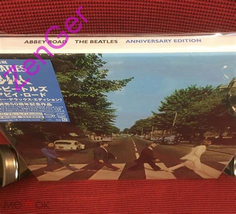 BEATLES Abbey Road Anniversary Edition Box 3SHM CD BluRay Disc Audio