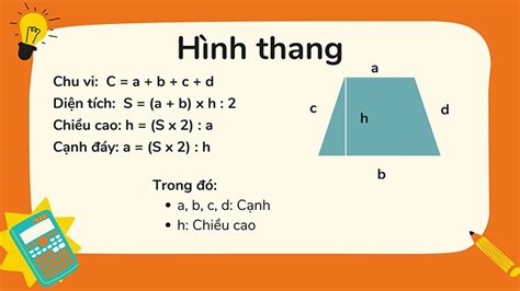 Chu vi hình thang: Hướng dẫn chi tiết và ví dụ minh họa