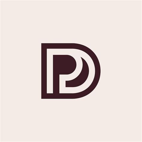 Premium Vector Letter Dp Or Pd Logo