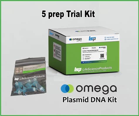 Omega Biotek Endotoxin Free Plasmid DNA Mini Kit I 5 Preps Life