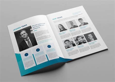 Modern Company Profile Template InDesign INDD - ksioks