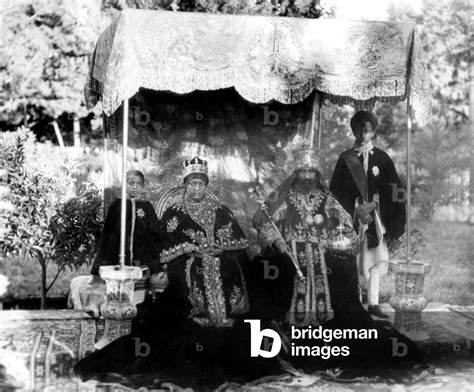 Image Of Coronation Of Haile Selassie I Emperor Of Ethiopia With Queen