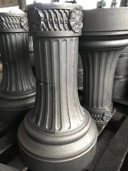 Cast Aluminum Street Light Pole Base Street Lighting Pole Base Design