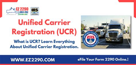 Unified Carrier Registration Ucr Archives Ez2290