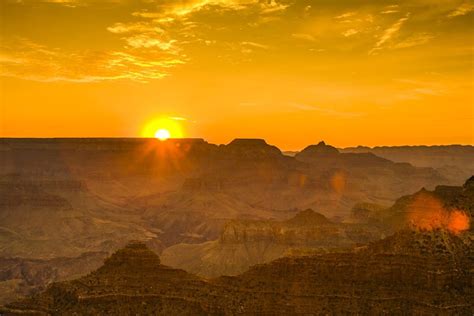 Grand Canyon Sunset and Sunrise: Best Spots and Times to Take Pictures