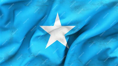 Premium Photo Flag Is Isolatedclose Up Of A Somali Flag Waving In The