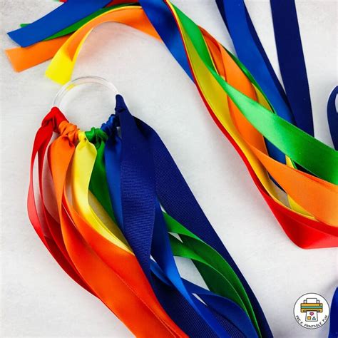 Make Your Own Rainbow Dance Ribbons Pre K Printable Fun