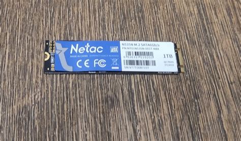 SSD диск NETAC M 2 2280 N535N 1 0Tb SATA III 3D NAND NT01N535N 001T