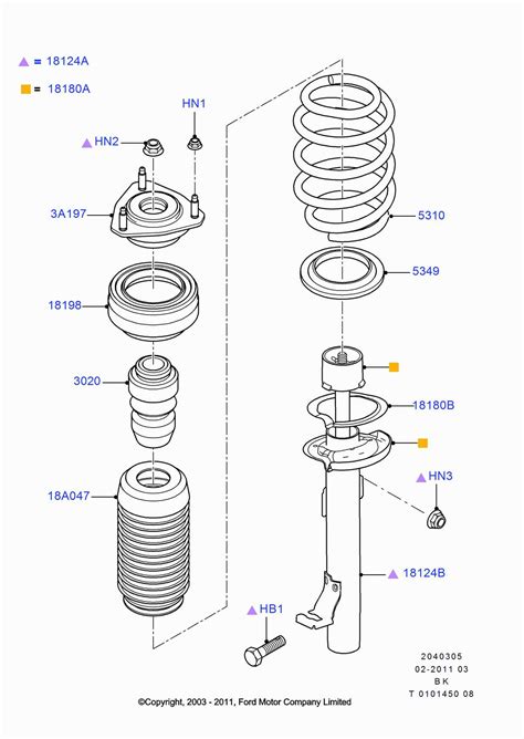 Exploring The Rear Suspension Of The 2008 Ford Fusion A Visual Diagram