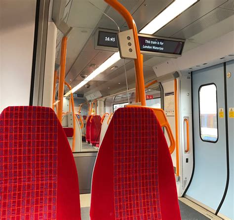 “this Train Is For London Waterloo” Class 707 Interior Flickr