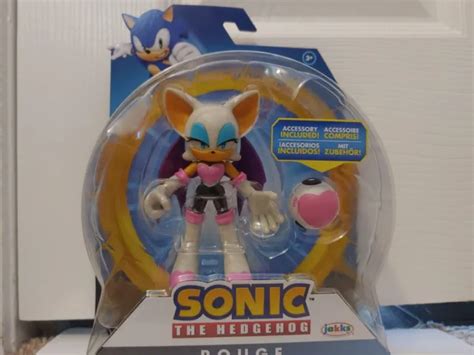 2022 Sega Sonic The Hedgehog Rouge 4 Articulated Action Figure Jakks