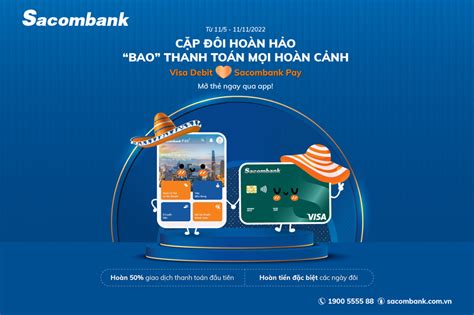 Enjoy Many Incentives When Opening A New Sacombank Visa Payment Card On