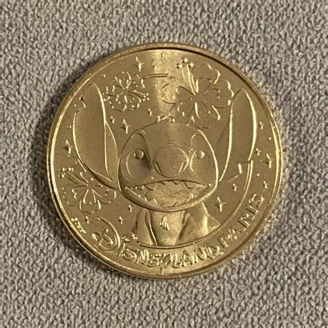 M Daille Monnaie De Paris Disneyland Paris Stitch Euro Disney