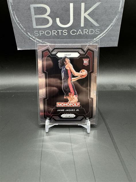 Panini Prizm Monopoly Jaime Jaquez Jr Miami Heat Rc Ebay