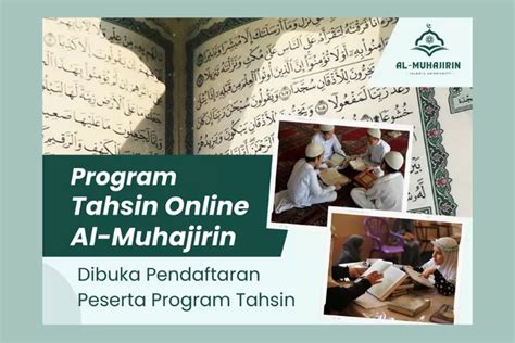 Program Tahsin Online Al Muhajirin Solusi Buat Kamu Yang Ingin