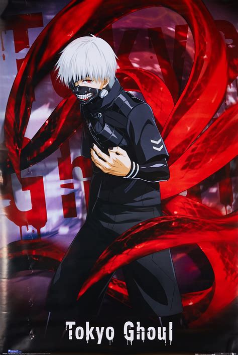 Tokyo Ghoul Ken Kaneki 61 X 91 5cm Maxi Poster Amazon Co Uk Home