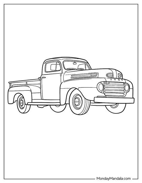 20 Ford Coloring Pages (Free PDF Printables)