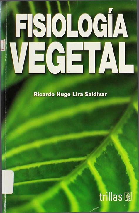 Fundamentos De Fisiologia Vegetal Libro Gratis En Pdf Infoagronomo