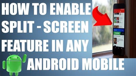 How To Enable Split Screen In Android YouTube