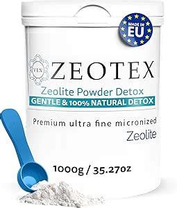 Amazon Zeotex Zeolite Powder Full Body Detox Zeolite