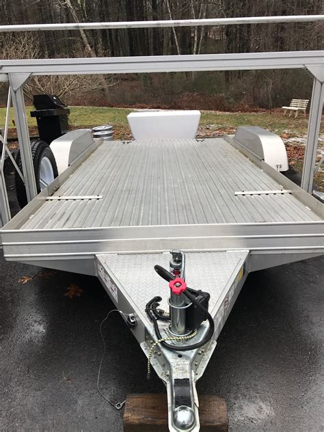 Featherlite Open Car Hauler With Tire Rack Rennlist Porsche