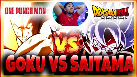 Reaccion Epica Goku Vs Saitama Parte Fan Animation Reaction Dragon