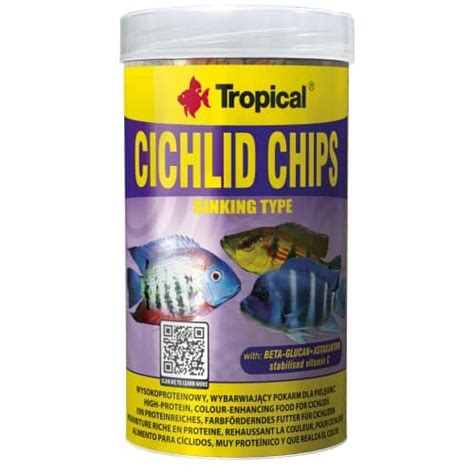 Tropical Cichlid Chips Ml Saxon Akwarystyka