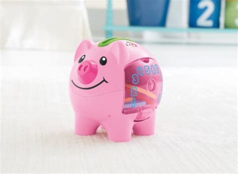 Fisher Price Count Learn Piggy Bank Includes Smart Stages Technology