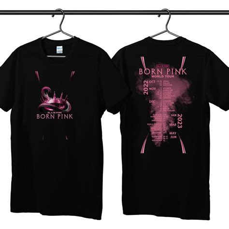 Blackpink T Shirts New Black Pink Born Pink World Tour T Shirt ®blackpink Store