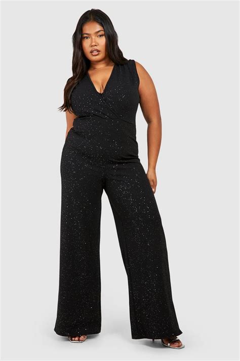 Wide Leg Jumpsuits Flared Jumpsuits Boohoo Uk