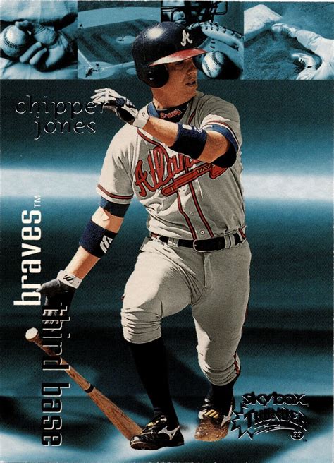 Skybox Thunder Chipper Jones For Sale Online Ebay