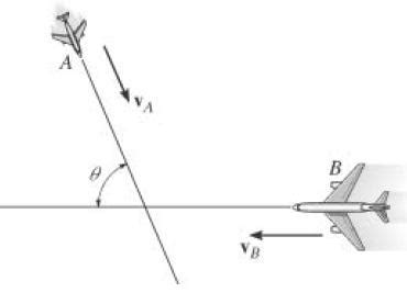 Solved Two Planes A And B Are Flying At The Sa Solutioninn