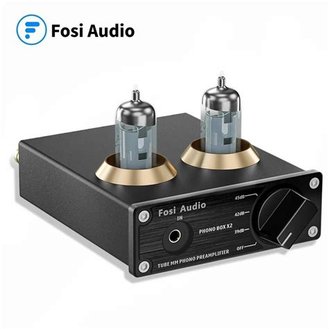 Fosi Audio Phono Preamp For Turntable Phonograph Preamplifier Mini