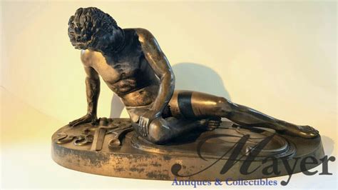 The Dying Gaul Or Dying Gladiator - Mayer Antiques & Collectibles