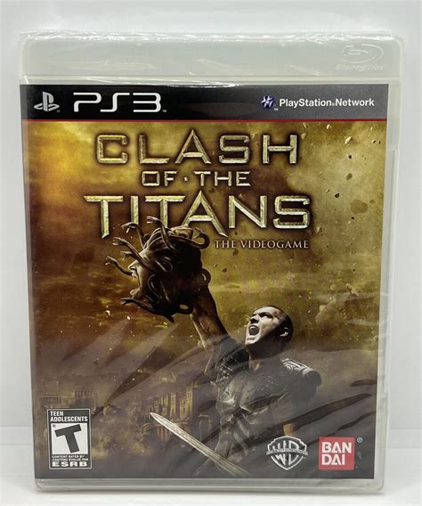 Brand New Clash Of The Titans The Videogame Ps Black Label