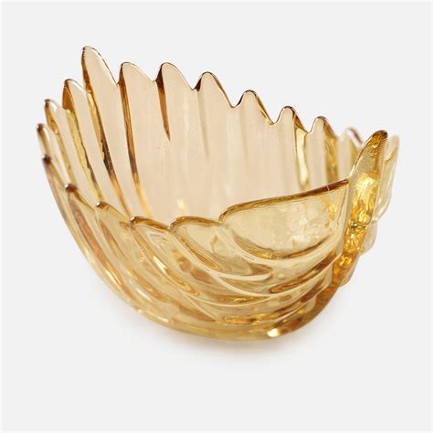 Shop Set Of 2 Amber Glass Fruit Bowl At Best Price Online In India