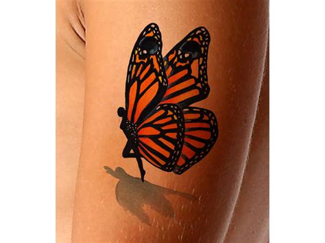 Monarch Butterfly Tattoo Design