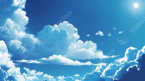 Sky White Clouds Blue Sky Powerpoint Background For Free Download ...