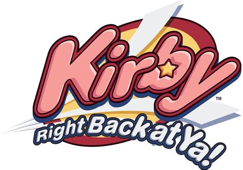 Kirby Right Back At Ya Logo English By Foxboxnostalgic101 On Deviantart