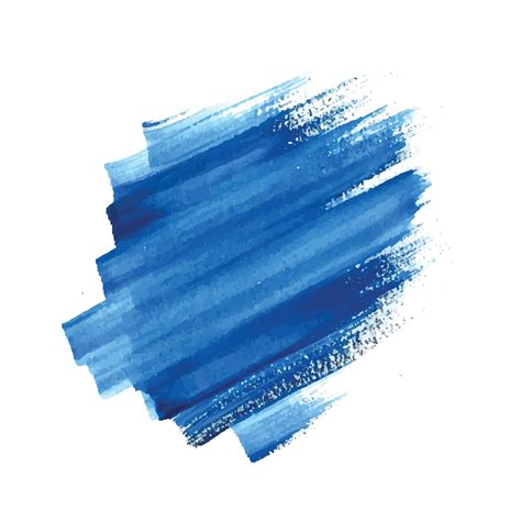 Blue Brush Stroke Watercolor Design 4965201 Vector Art At Vecteezy