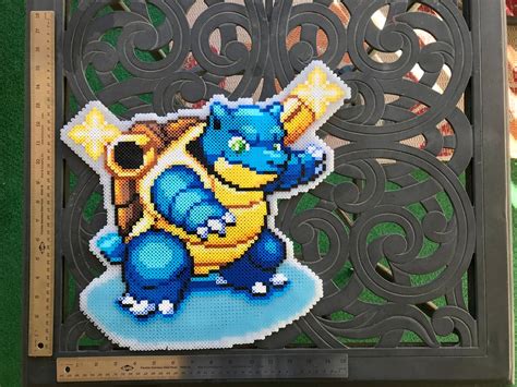 Blastoise Perler Perler Bead Art Pokemon Perler Beads Perler Bead