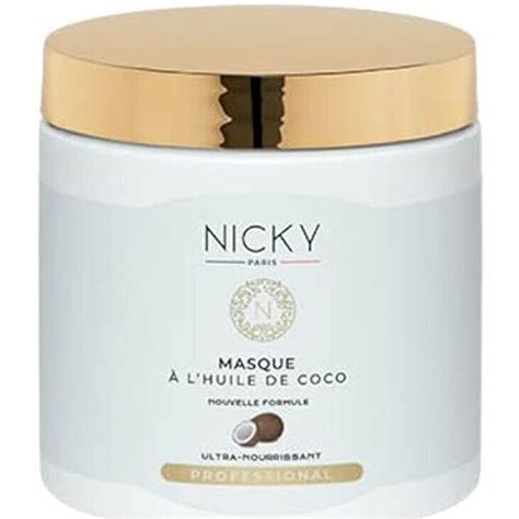 Nicky Masque Capillaire L Huile De Coco Ml Autres Beaut Soins