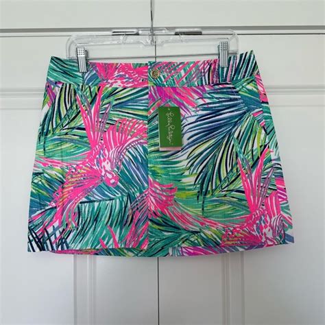 Lilly Pulitzer Shorts Nwt Lilly Pulitzer Nicki Skort Multi Scarlet