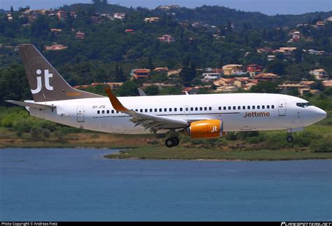 OY JTE Jet Time Boeing 737 3L9 WL Photo By Andreas Fietz ID 702477