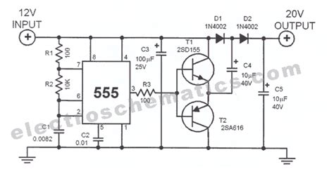 Dc Voltage Doubler Circuit Diagram