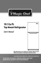 Magic Chef Model Hmdr1000be