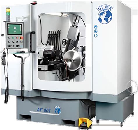 UTMA AF801 CNC Dual Side Grinder With Oscillation Multi Pass